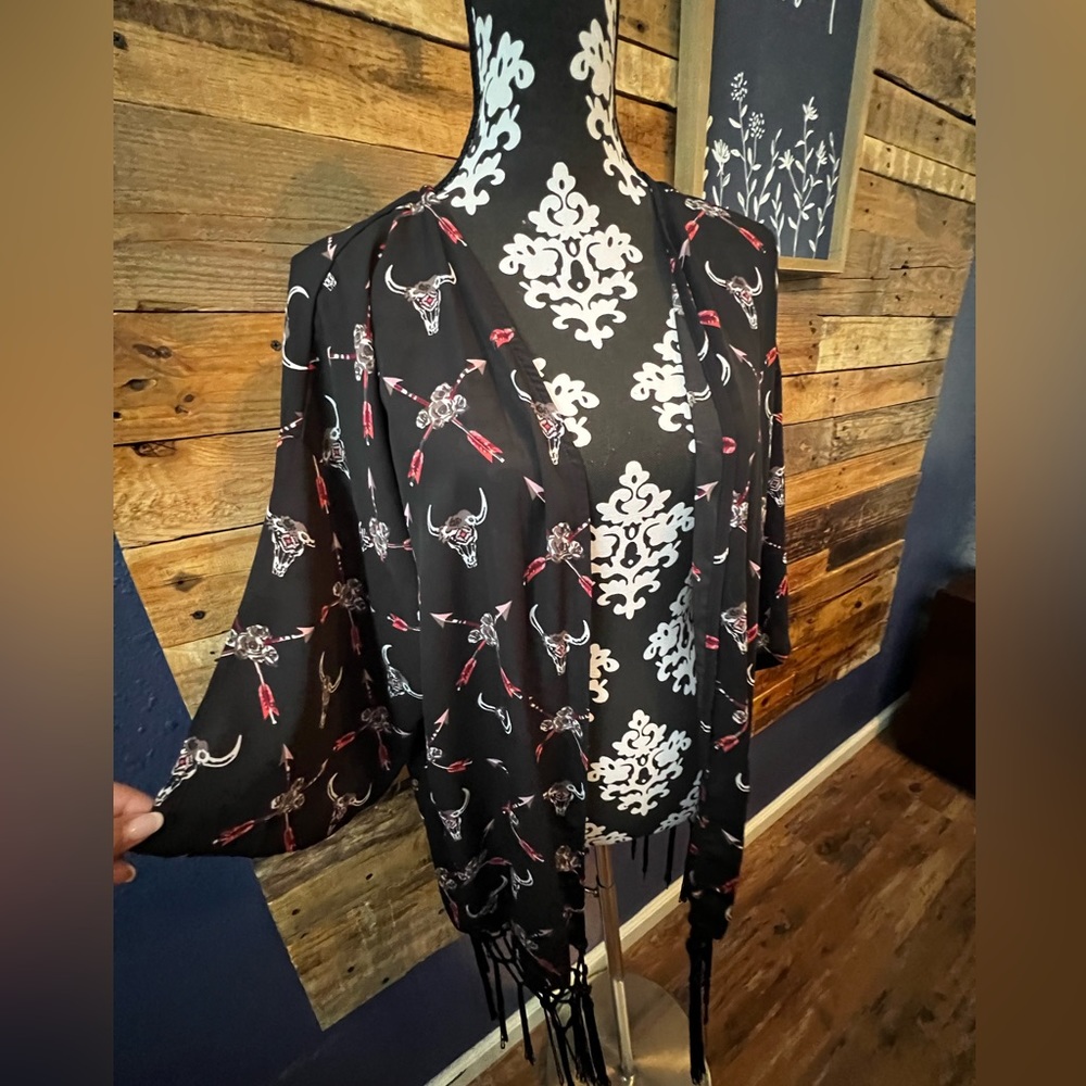 Panhandle fringe western open top